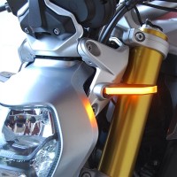New Rage Cycles (NRC) 2015+ BMW 1200R / RS Front Turn Signal Kit New Rage Cycles (NRC) 2015+ BMW 1200R / RS Front Turn Signal Kit